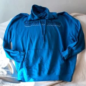 Champion Blue Hoodie with Long Sleeves and Drawstrings Big and tall 3XL